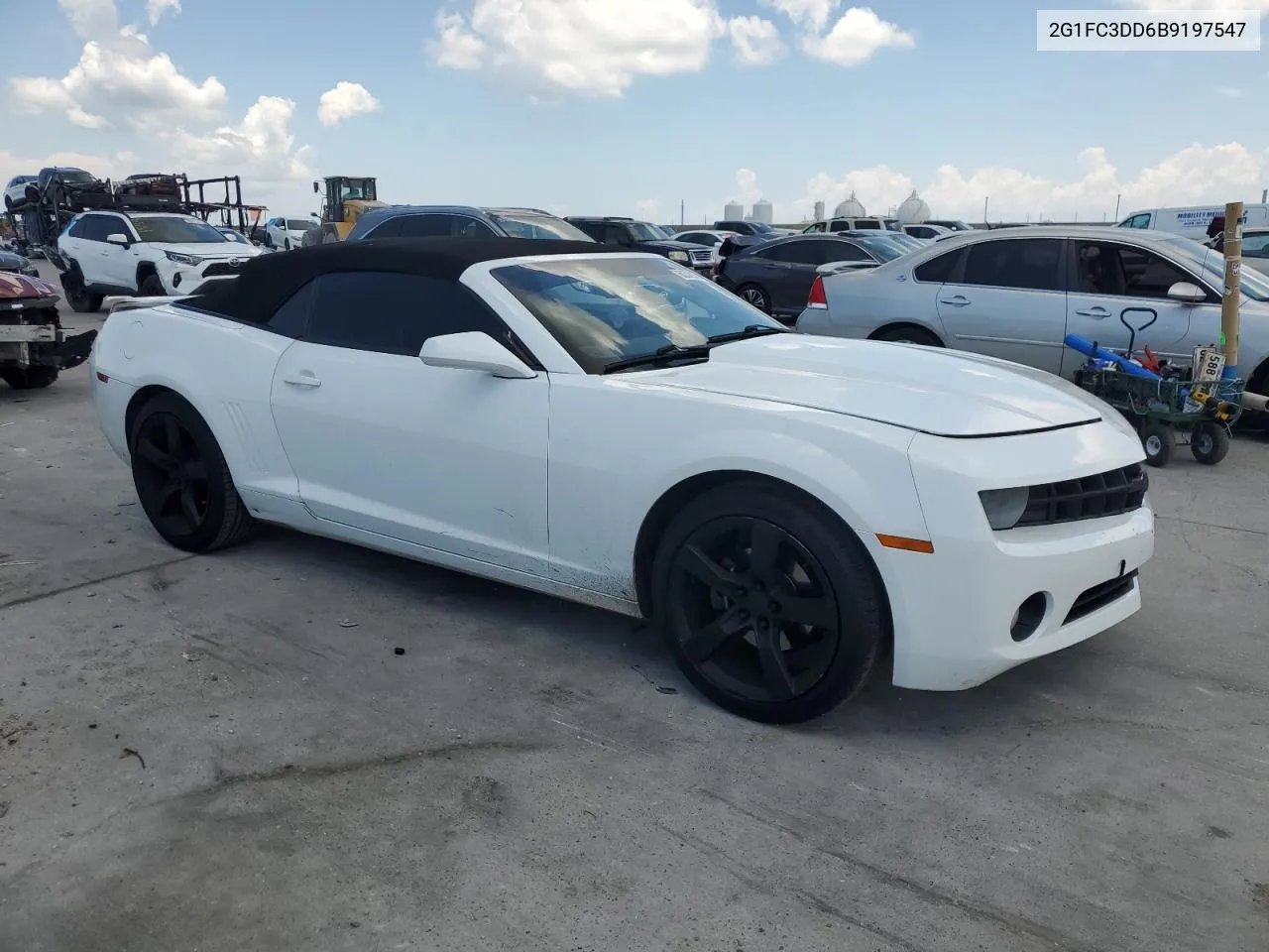 2011 Chevrolet Camaro Lt VIN: 2G1FC3DD6B9197547 Lot: 60339854