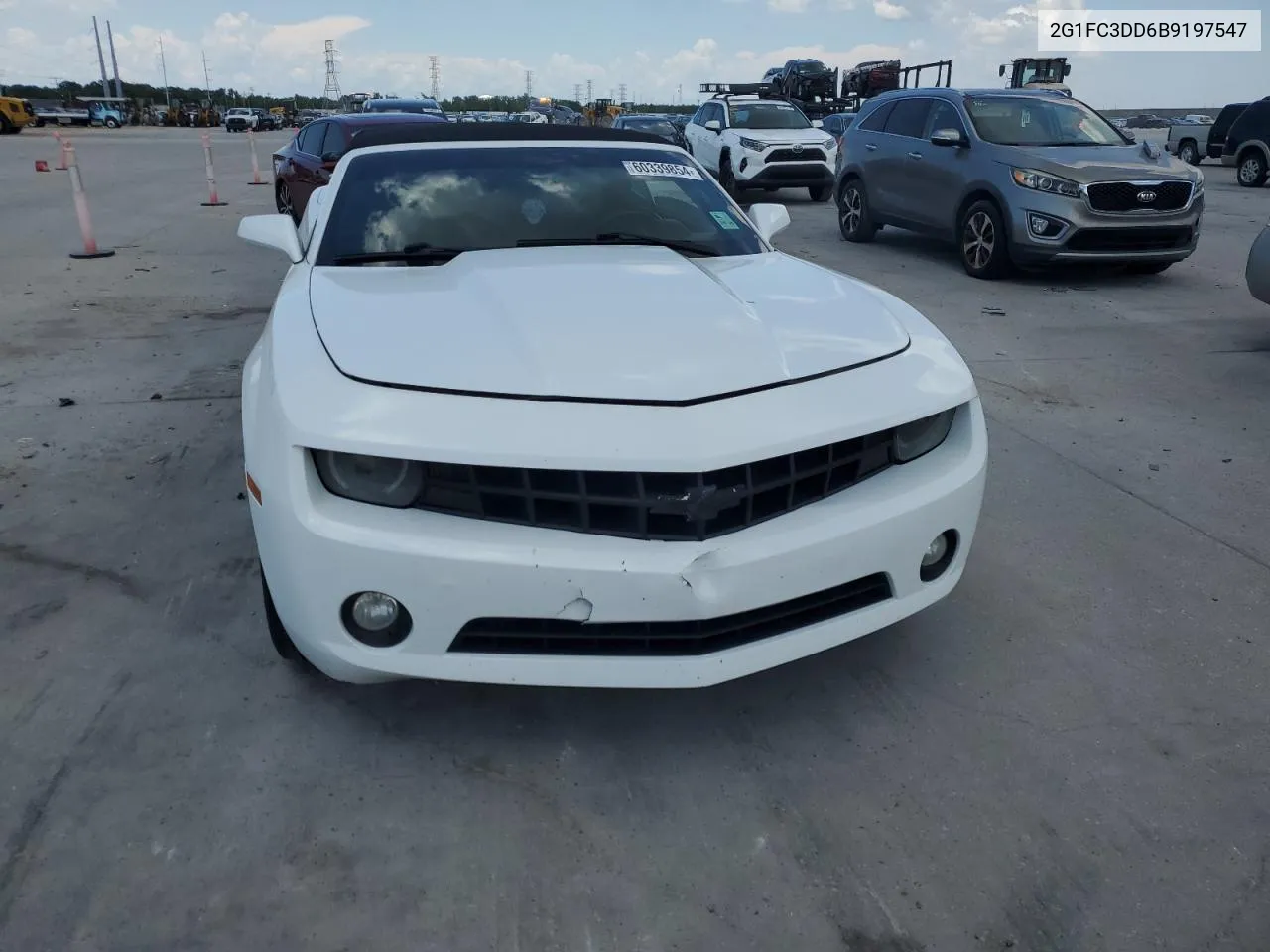 2G1FC3DD6B9197547 2011 Chevrolet Camaro Lt