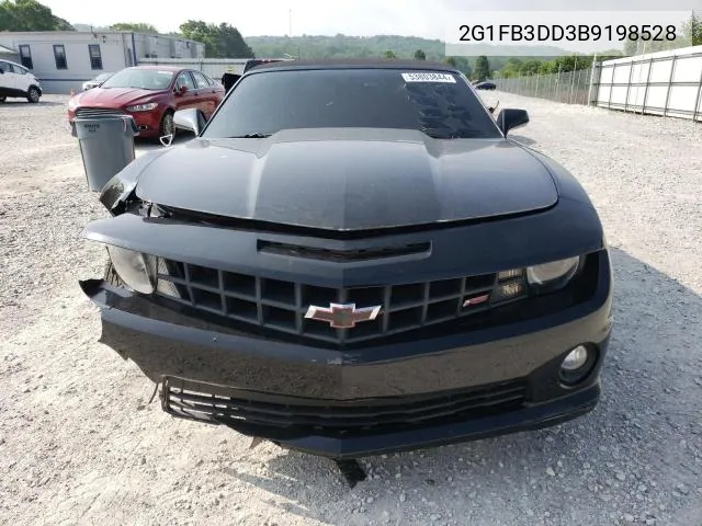 2G1FB3DD3B9198528 2011 Chevrolet Camaro Lt