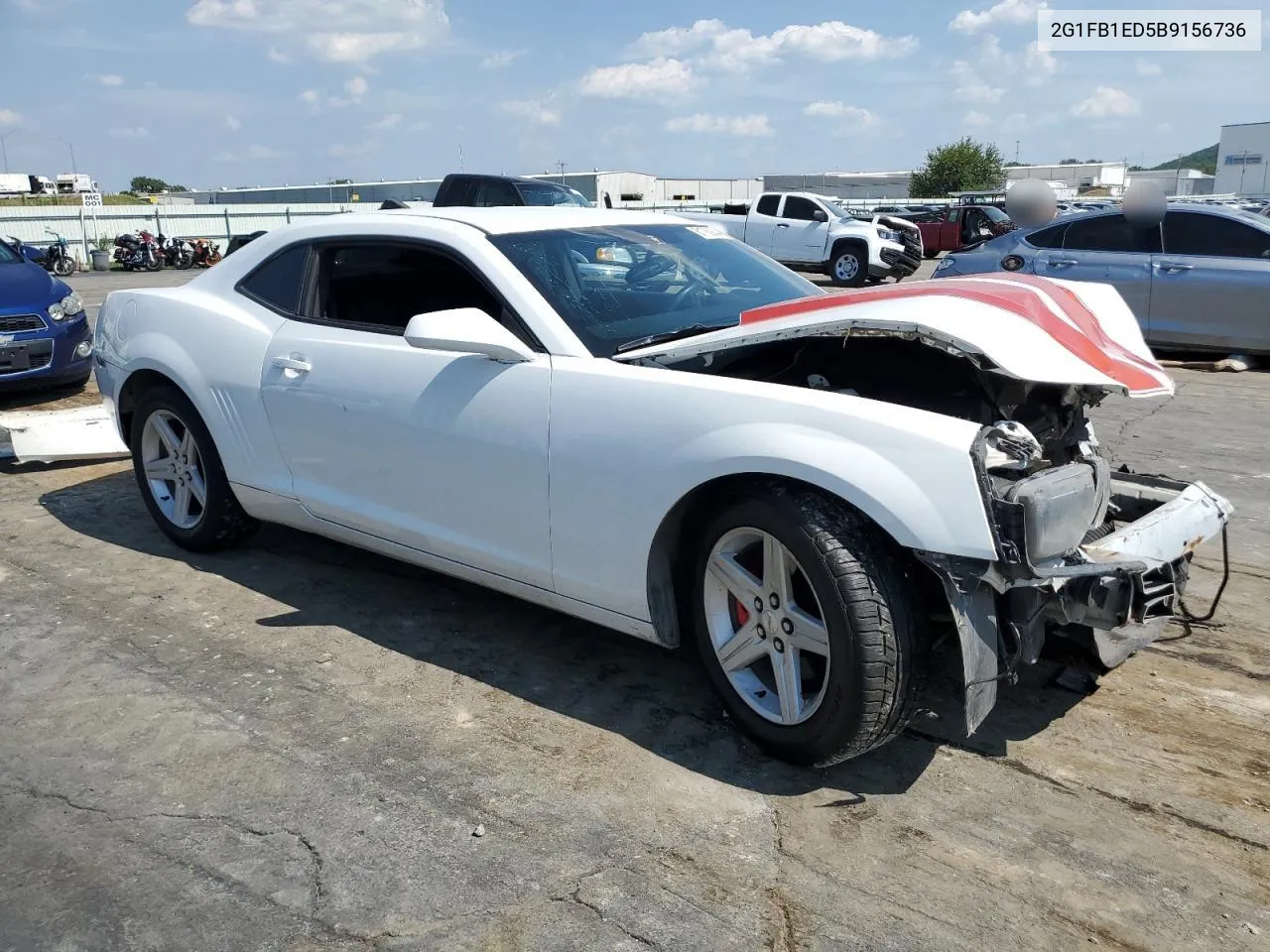 2011 Chevrolet Camaro Lt VIN: 2G1FB1ED5B9156736 Lot: 61760844