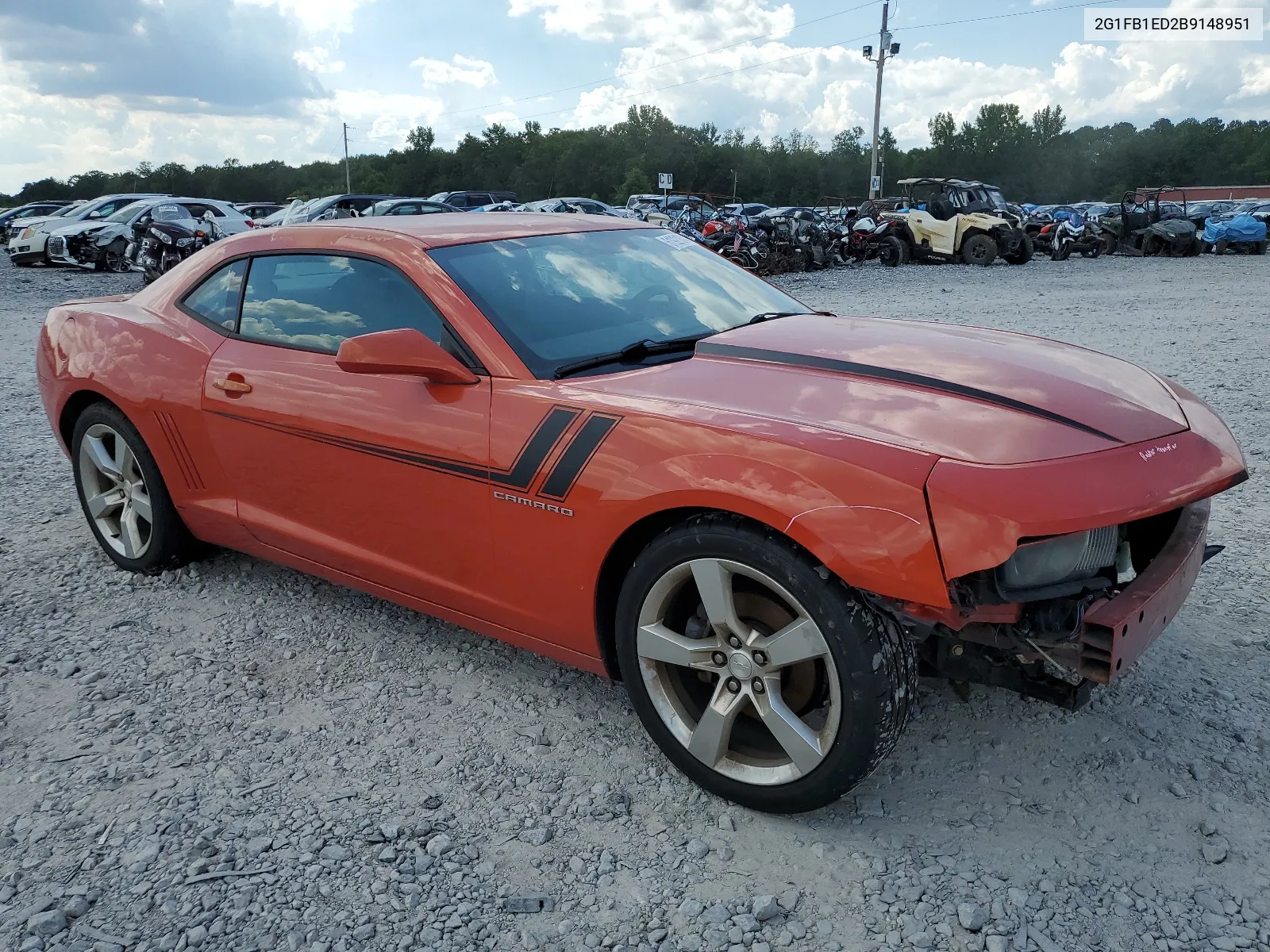 2011 Chevrolet Camaro 1Lt VIN: 2G1FB1ED2B9148951 Lot: 40565570