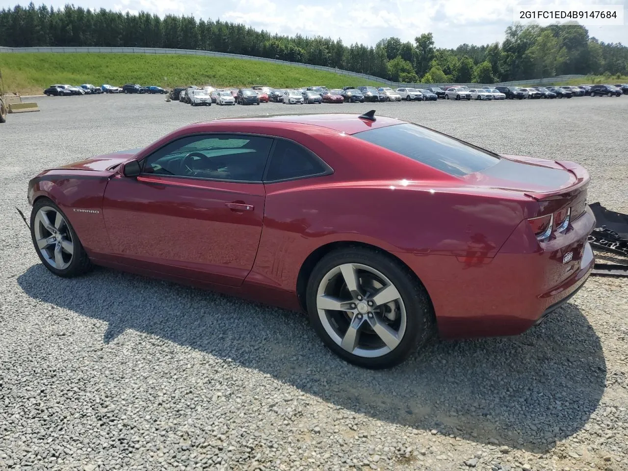 2011 Chevrolet Camaro Lt VIN: 2G1FC1ED4B9147684 Lot: 62403214