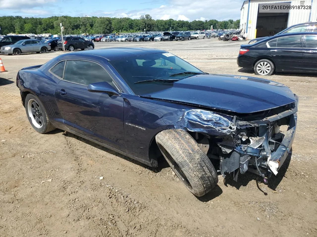 2011 Chevrolet Camaro Ls VIN: 2G1FA1ED9B9187328 Lot: 62612994