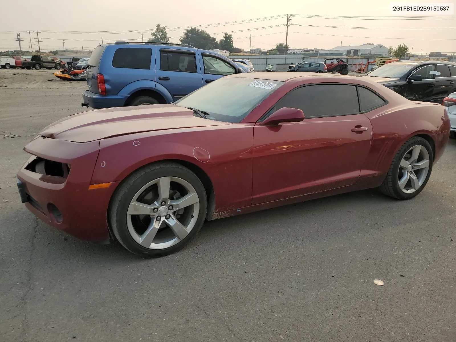 2011 Chevrolet Camaro Lt VIN: 2G1FB1ED2B9150537 Lot: 63657234