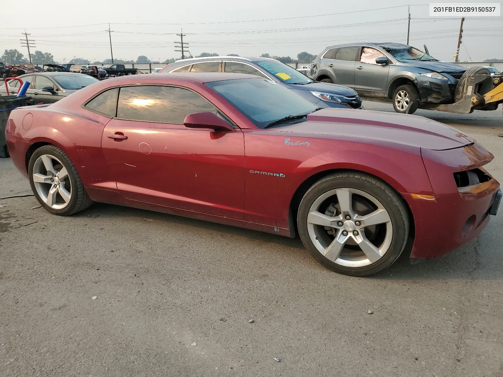 2G1FB1ED2B9150537 2011 Chevrolet Camaro Lt