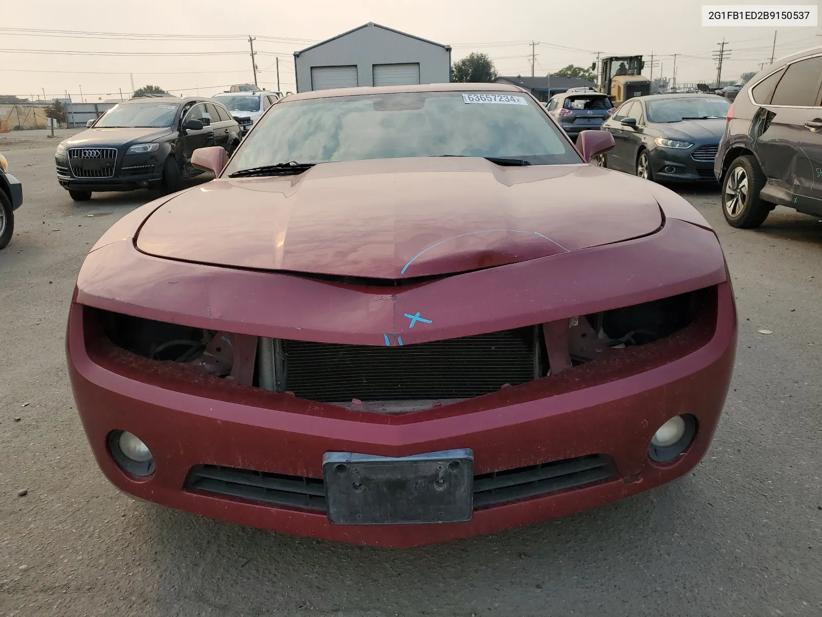 2011 Chevrolet Camaro Lt VIN: 2G1FB1ED2B9150537 Lot: 63657234