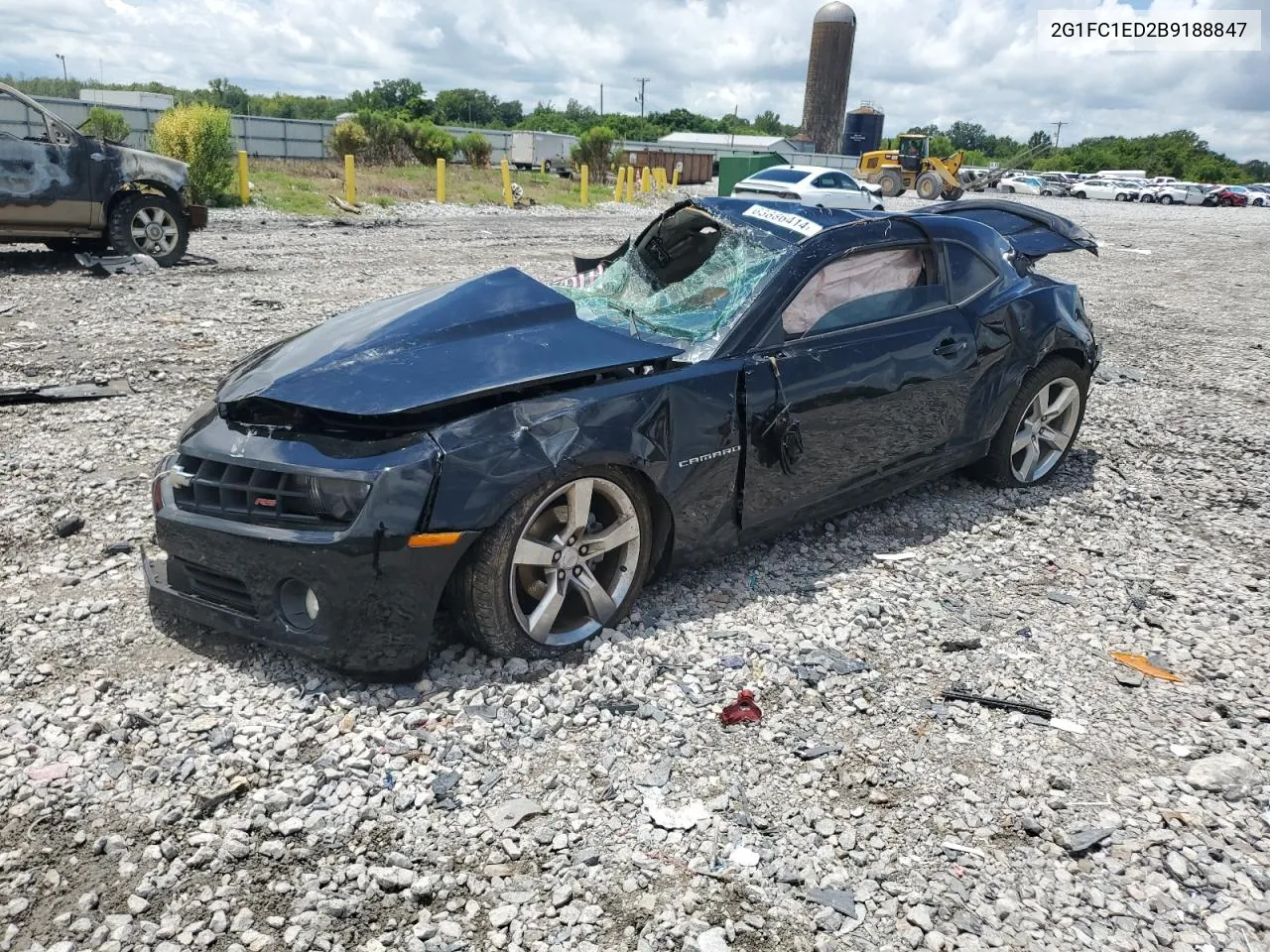 2011 Chevrolet Camaro Lt VIN: 2G1FC1ED2B9188847 Lot: 63886414