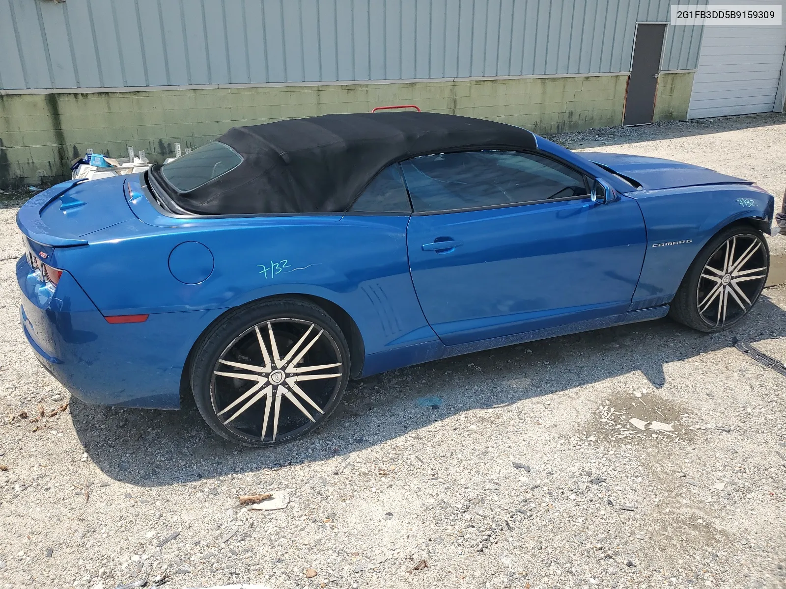 2G1FB3DD5B9159309 2011 Chevrolet Camaro Lt