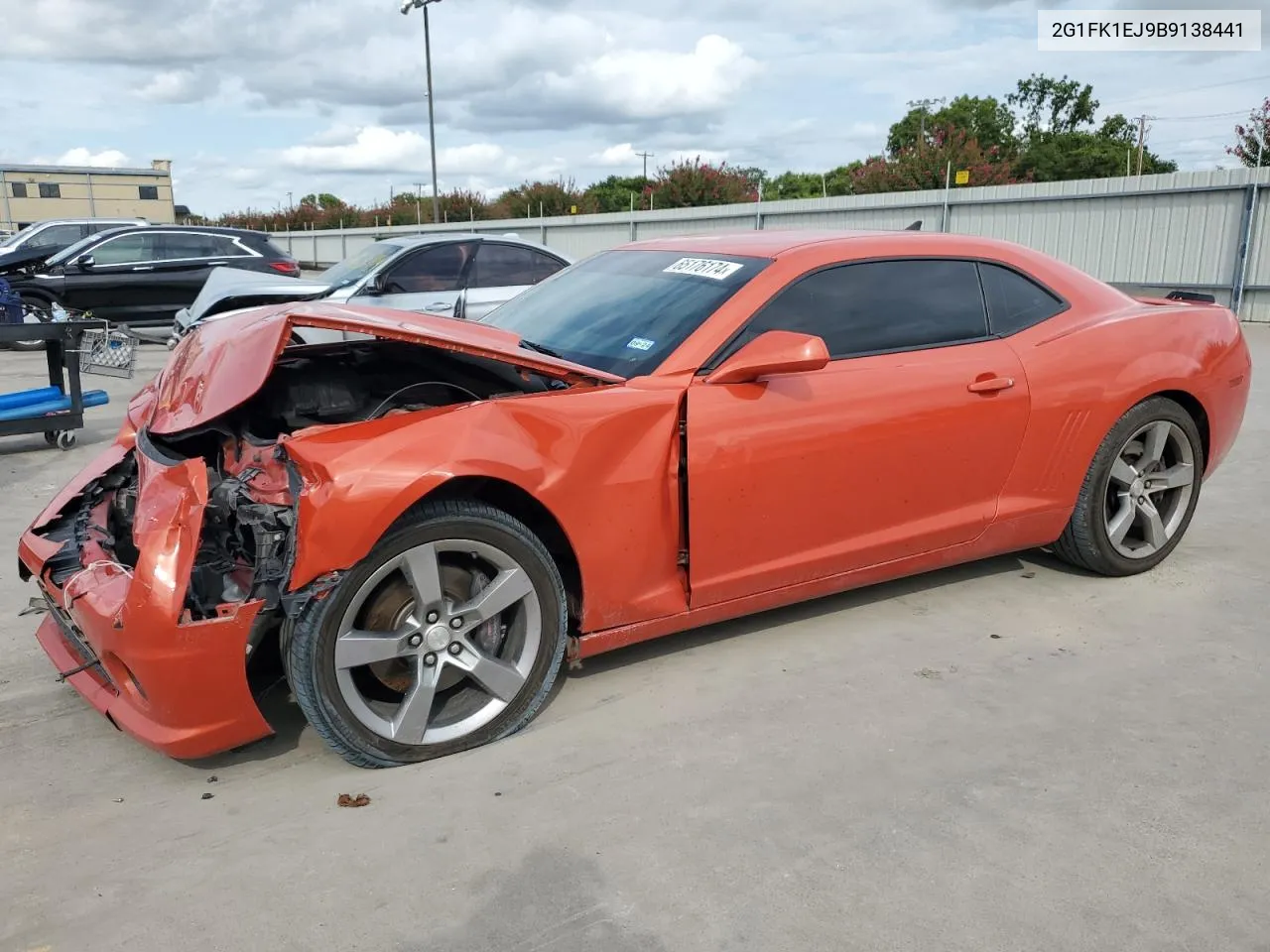 2011 Chevrolet Camaro 2Ss VIN: 2G1FK1EJ9B9138441 Lot: 65176174