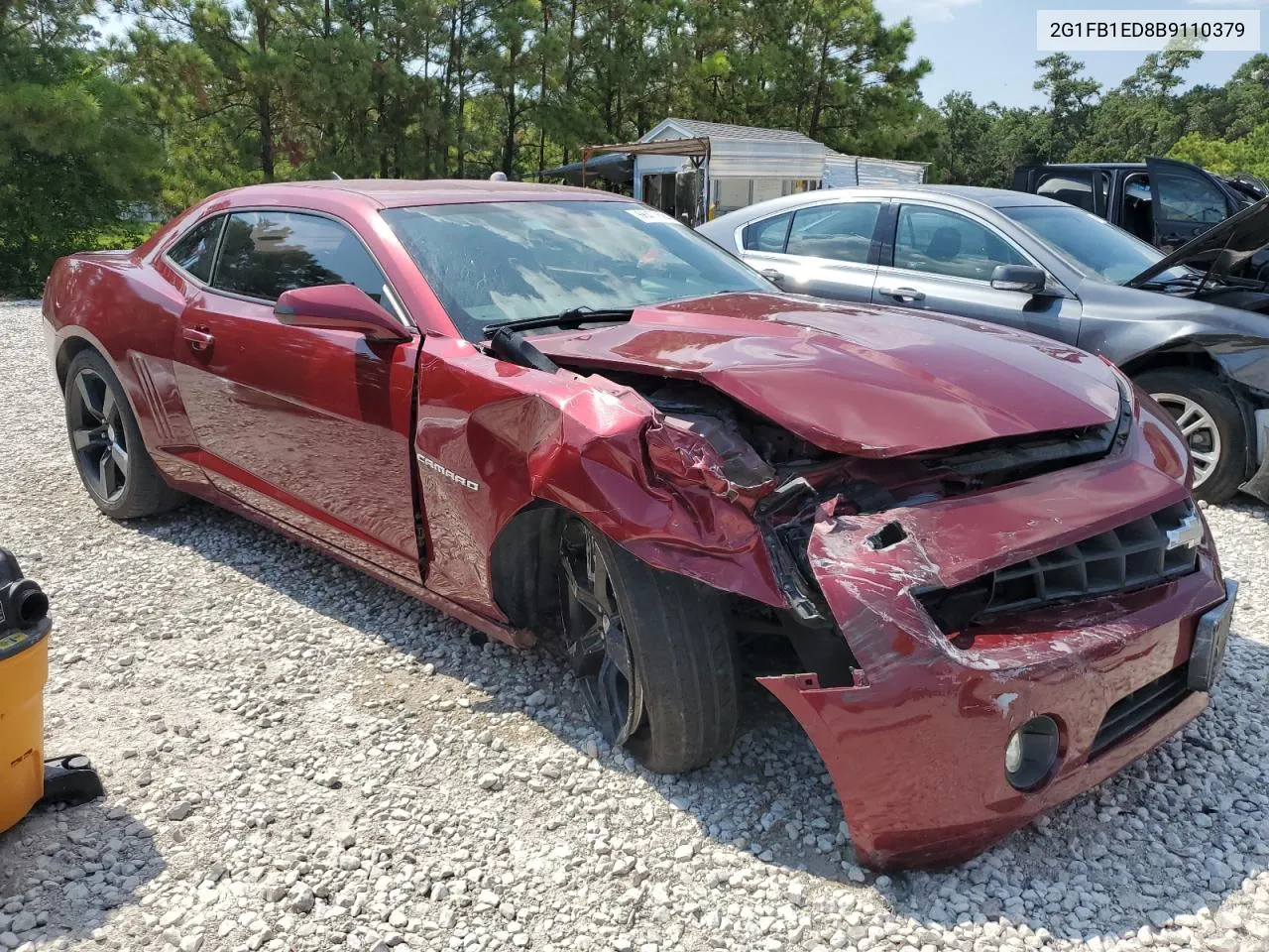 2011 Chevrolet Camaro Lt VIN: 2G1FB1ED8B9110379 Lot: 66477594