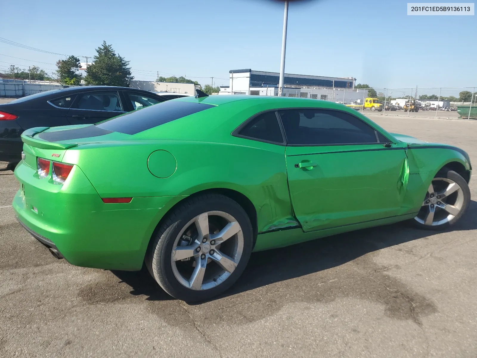 2011 Chevrolet Camaro Lt VIN: 2G1FC1ED5B9136113 Lot: 67029864