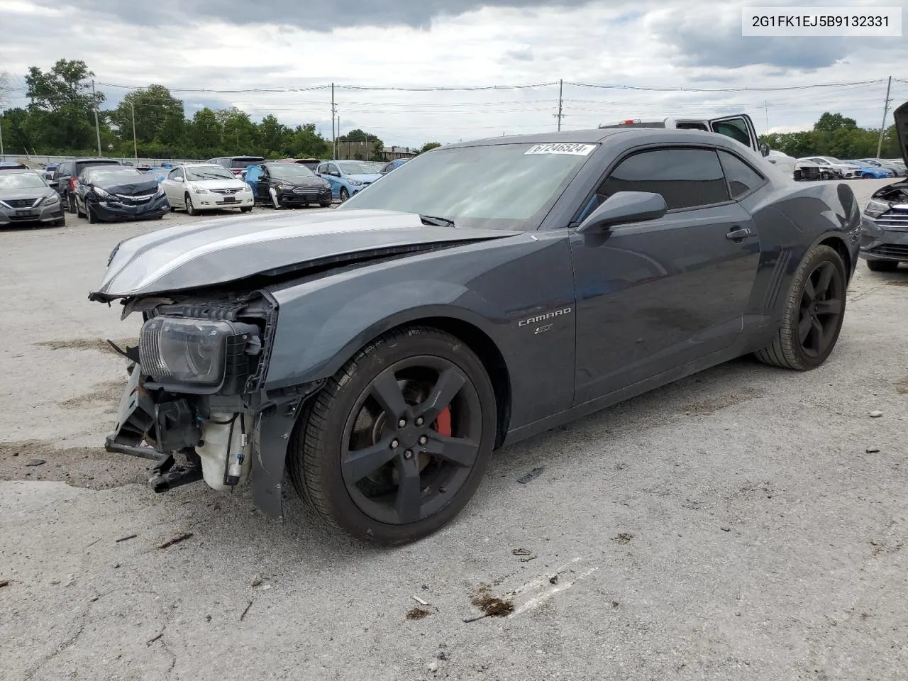 2G1FK1EJ5B9132331 2011 Chevrolet Camaro 2Ss