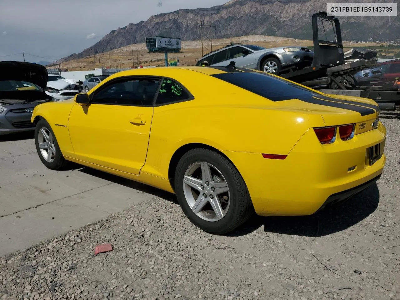 2G1FB1ED1B9143739 2011 Chevrolet Camaro Lt