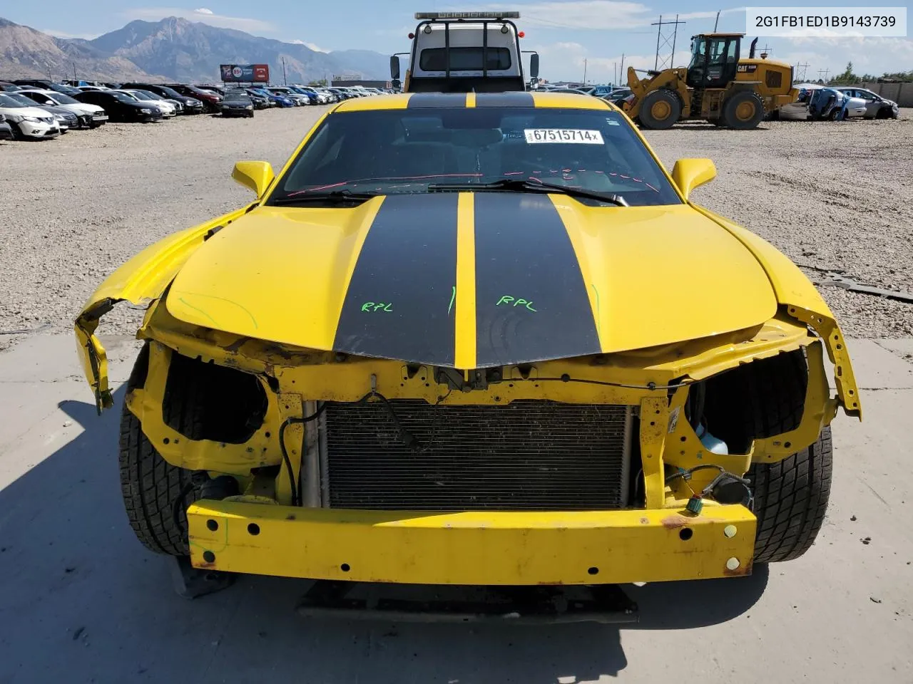 2G1FB1ED1B9143739 2011 Chevrolet Camaro Lt