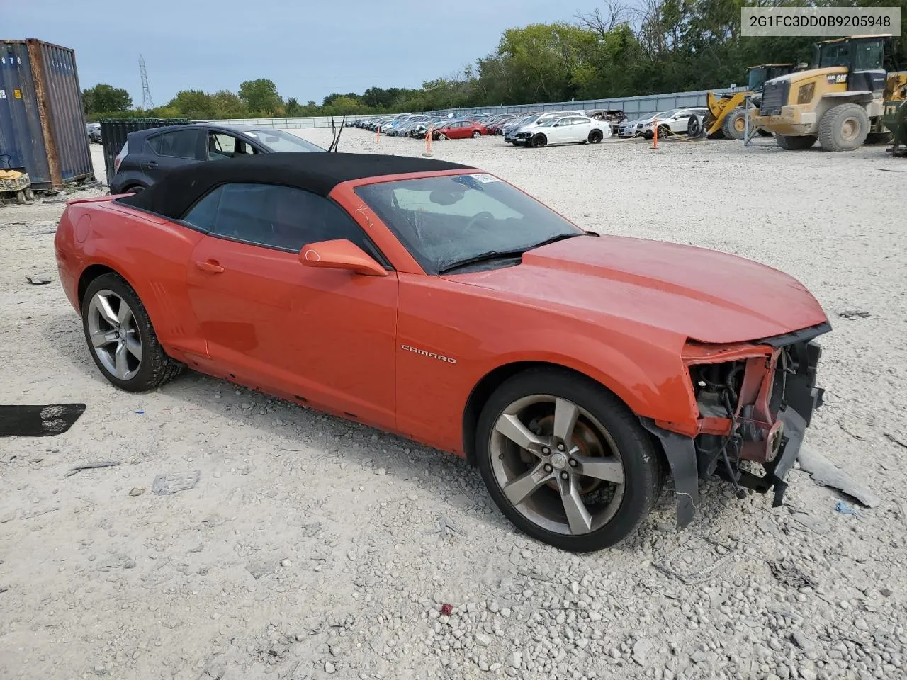 2G1FC3DD0B9205948 2011 Chevrolet Camaro Lt