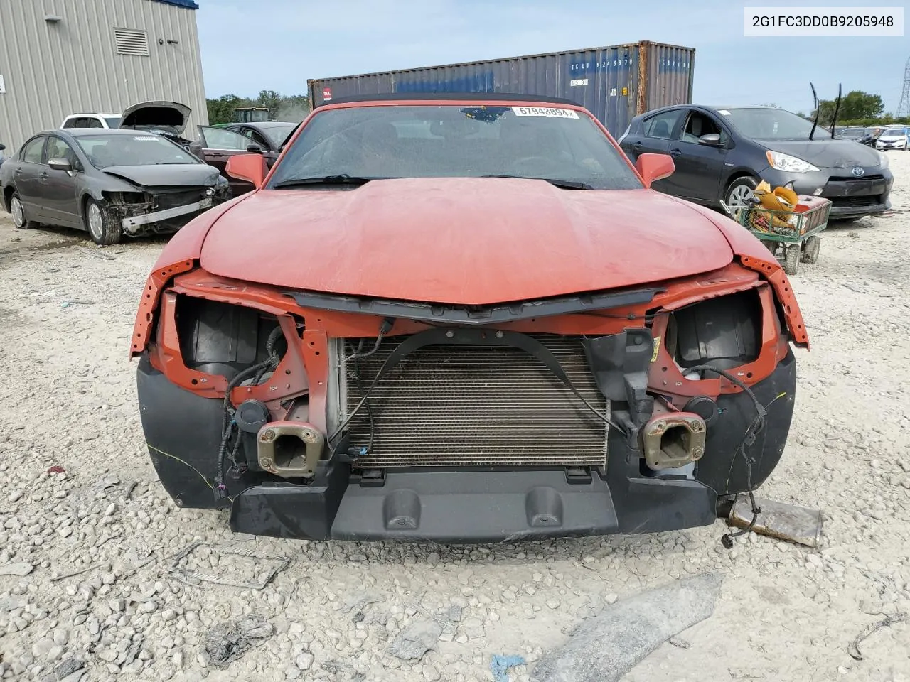 2G1FC3DD0B9205948 2011 Chevrolet Camaro Lt