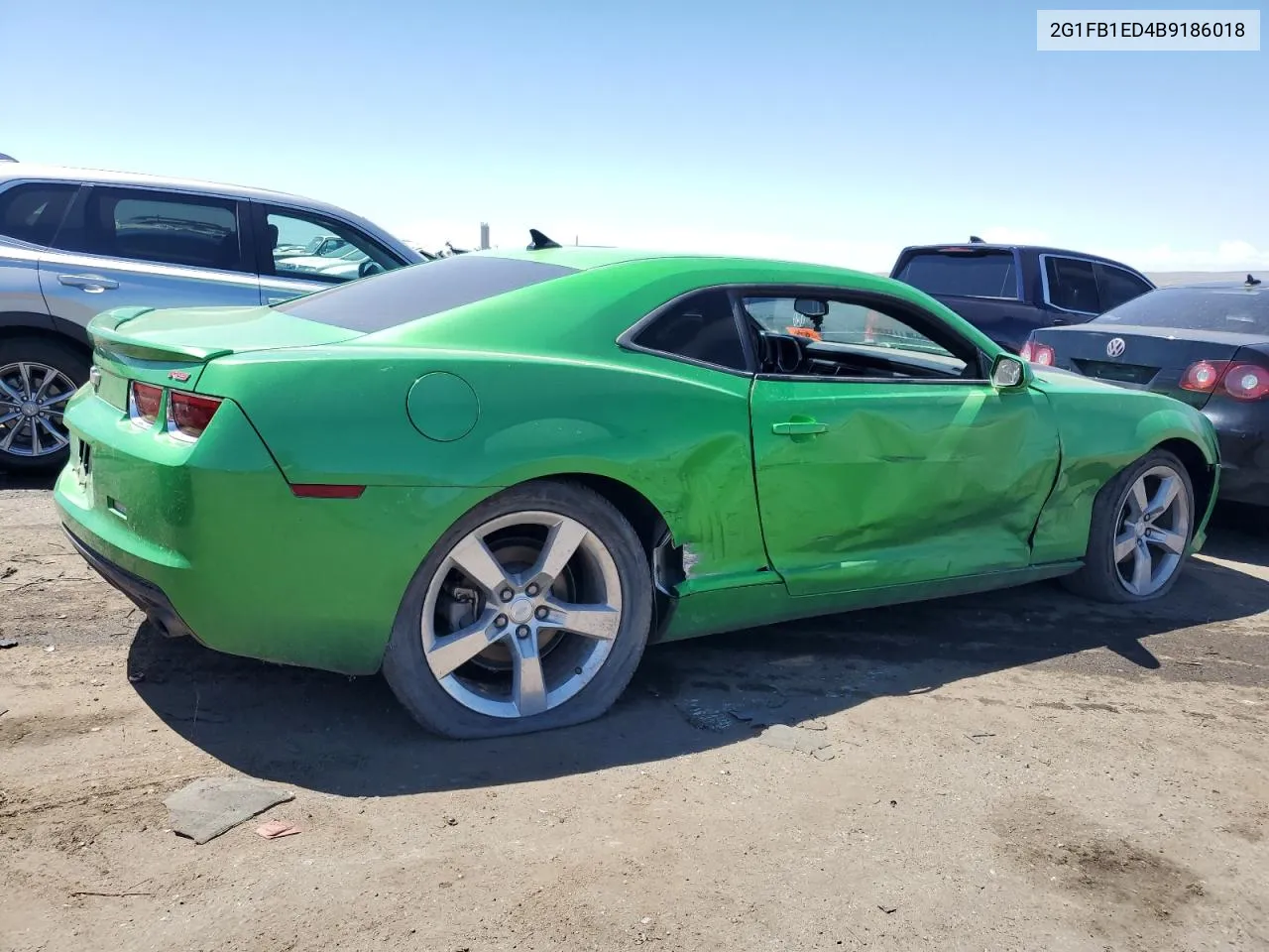 2011 Chevrolet Camaro Lt VIN: 2G1FB1ED4B9186018 Lot: 68181284