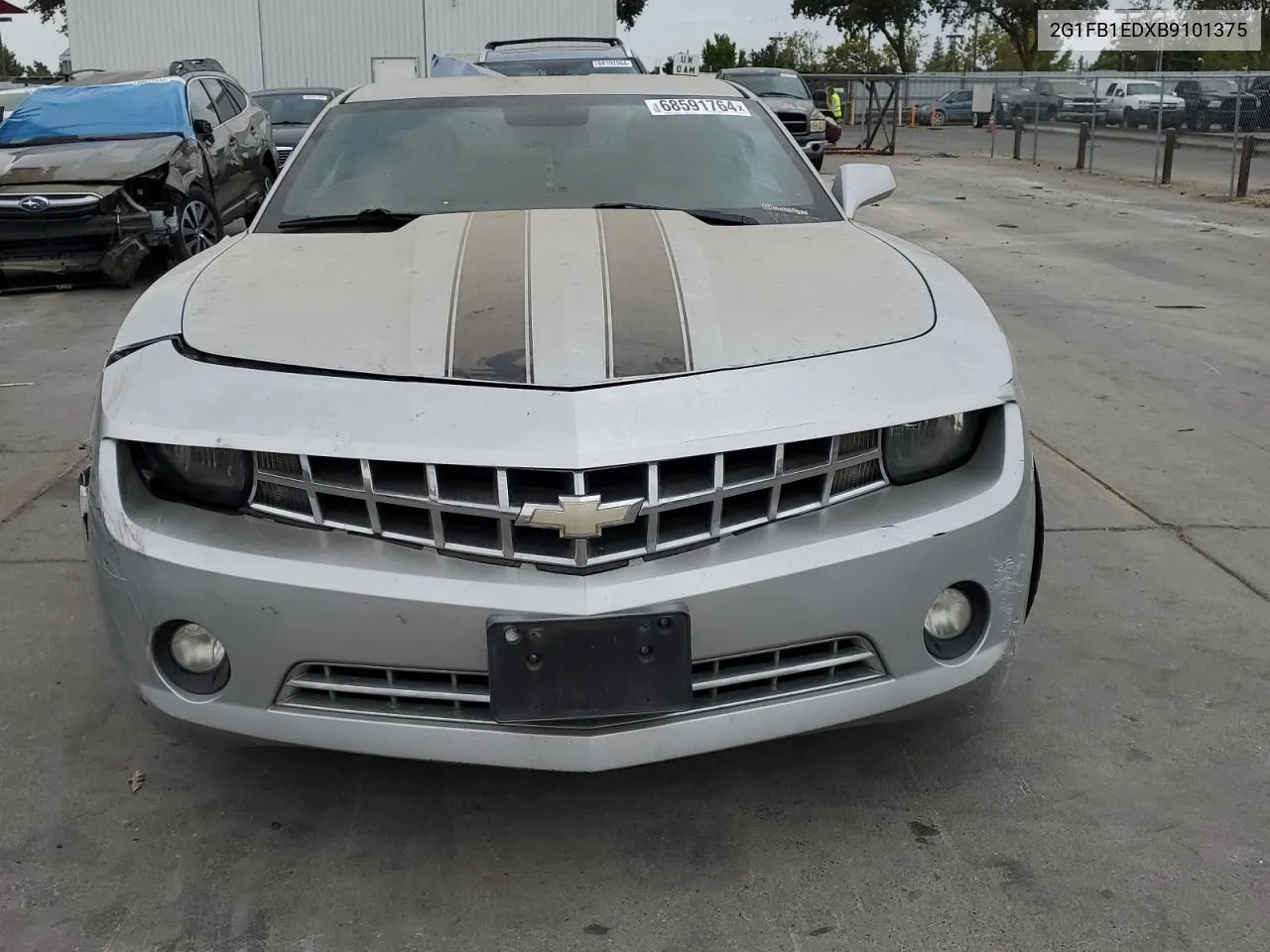 2011 Chevrolet Camaro Lt VIN: 2G1FB1EDXB9101375 Lot: 68591764