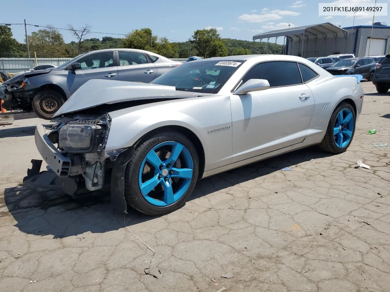 2G1FK1EJ6B9149297 2011 Chevrolet Camaro 2Ss