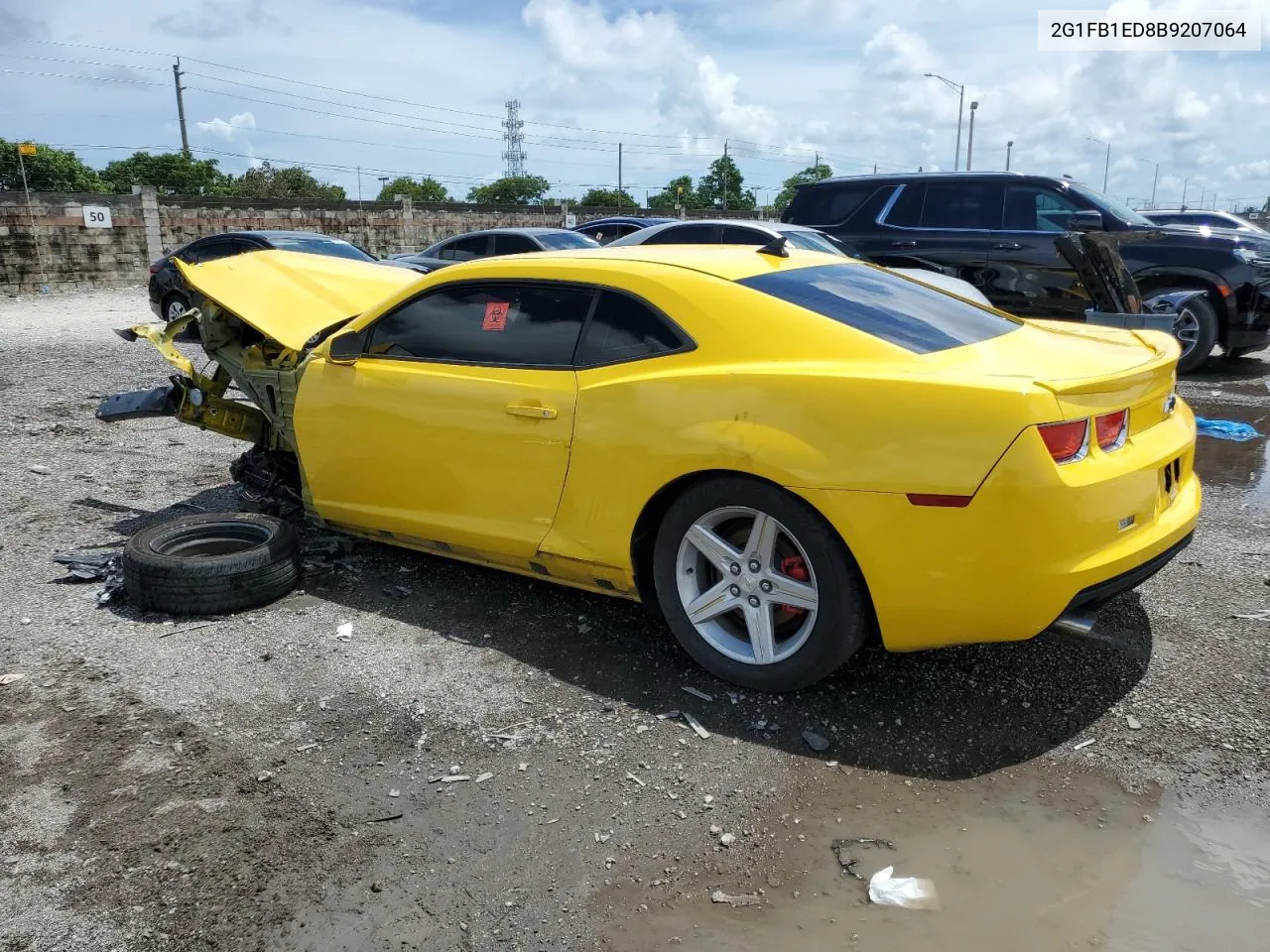 2011 Chevrolet Camaro Lt VIN: 2G1FB1ED8B9207064 Lot: 69205704