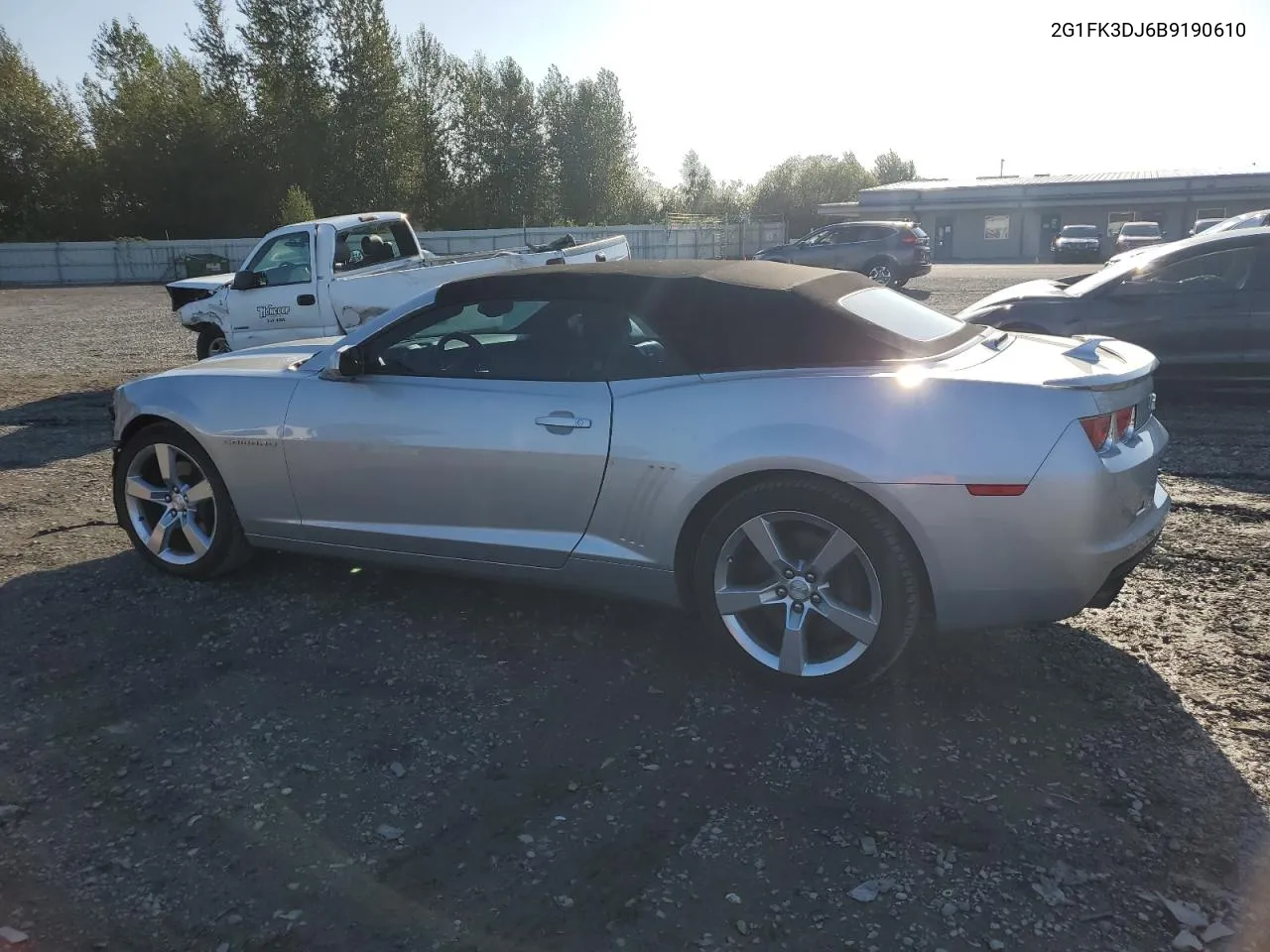 2G1FK3DJ6B9190610 2011 Chevrolet Camaro 2Ss