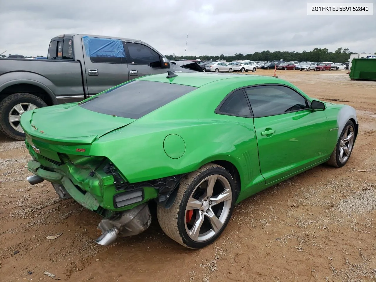 2011 Chevrolet Camaro 2Ss VIN: 2G1FK1EJ5B9152840 Lot: 69559964