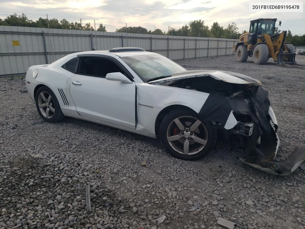 2G1FB1ED6B9195478 2011 Chevrolet Camaro Lt