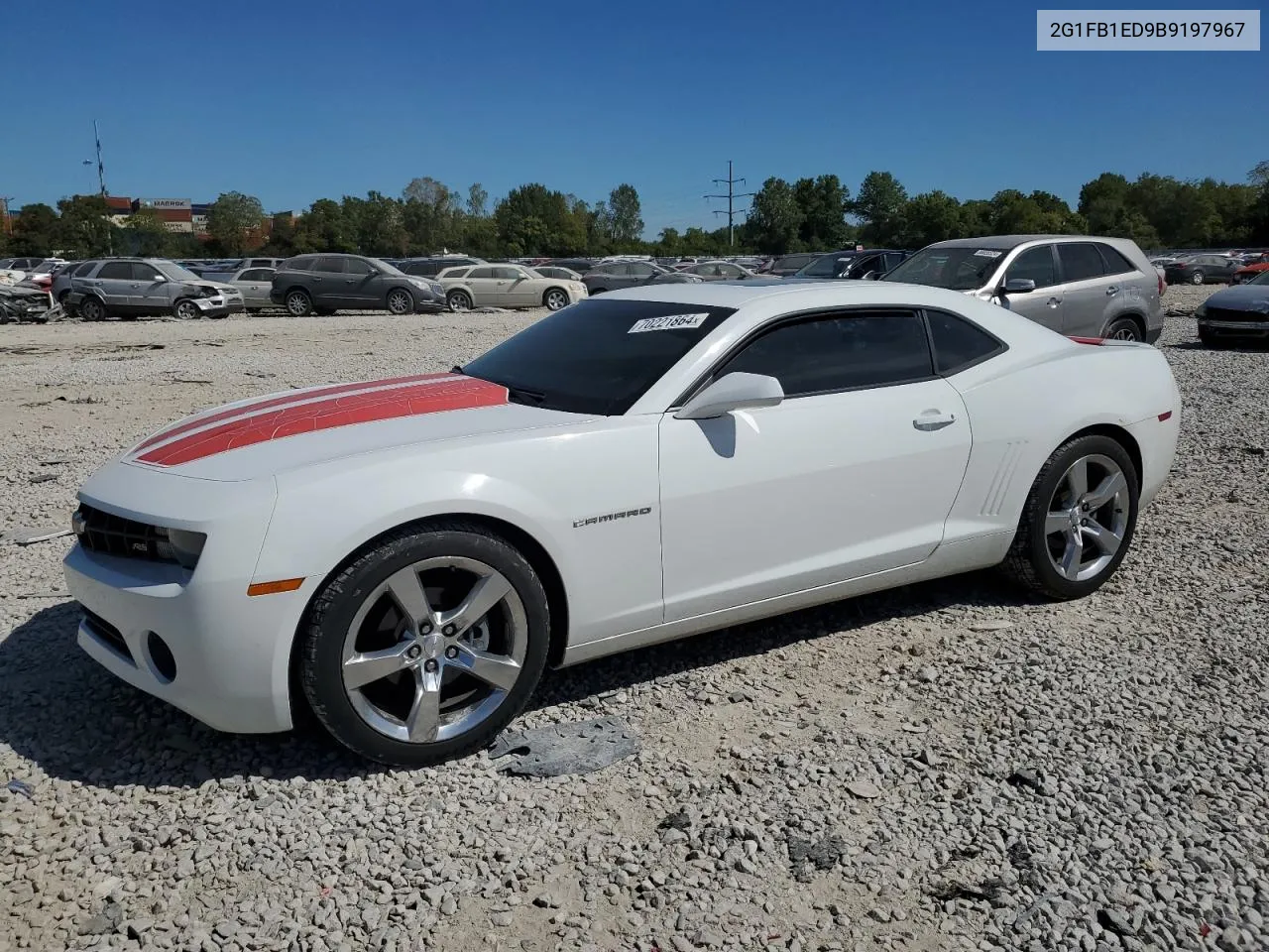 2011 Chevrolet Camaro Lt VIN: 2G1FB1ED9B9197967 Lot: 70221864