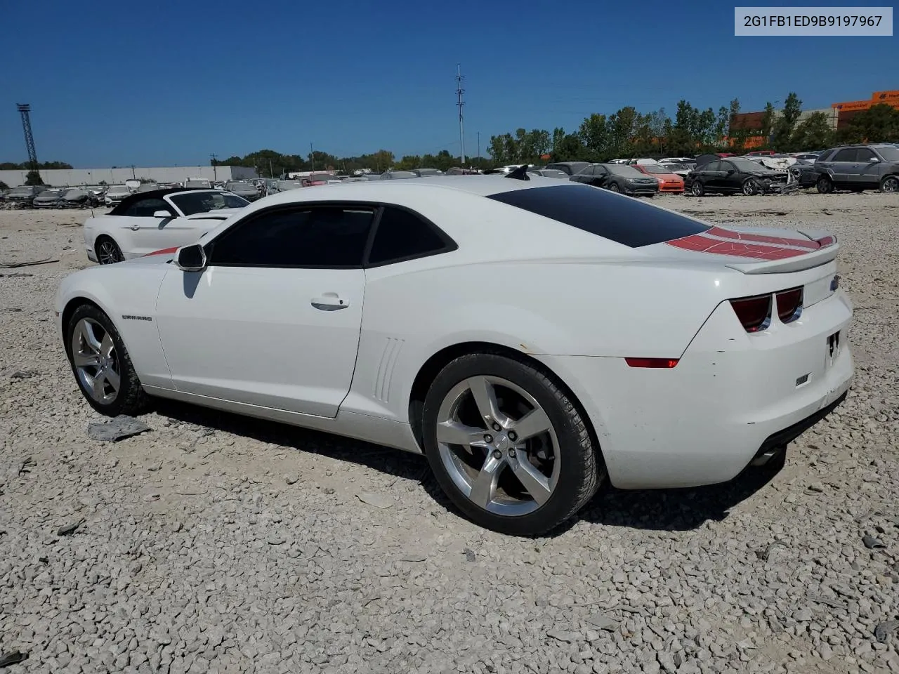 2011 Chevrolet Camaro Lt VIN: 2G1FB1ED9B9197967 Lot: 70221864