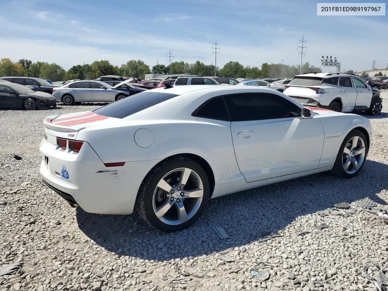 2011 Chevrolet Camaro Lt VIN: 2G1FB1ED9B9197967 Lot: 70221864