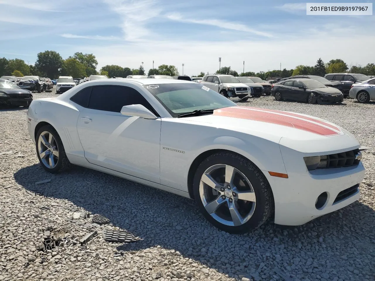 2011 Chevrolet Camaro Lt VIN: 2G1FB1ED9B9197967 Lot: 70221864