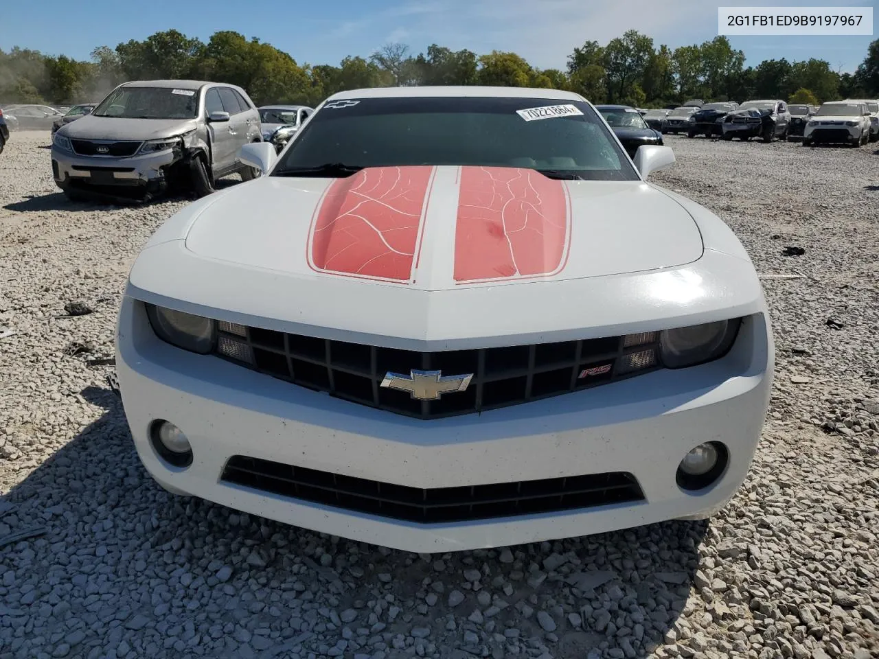 2011 Chevrolet Camaro Lt VIN: 2G1FB1ED9B9197967 Lot: 70221864