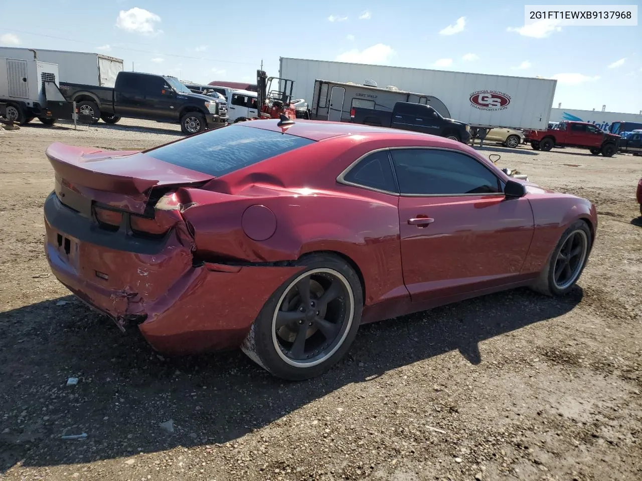 2011 Chevrolet Camaro 2Ss VIN: 2G1FT1EWXB9137968 Lot: 70761004