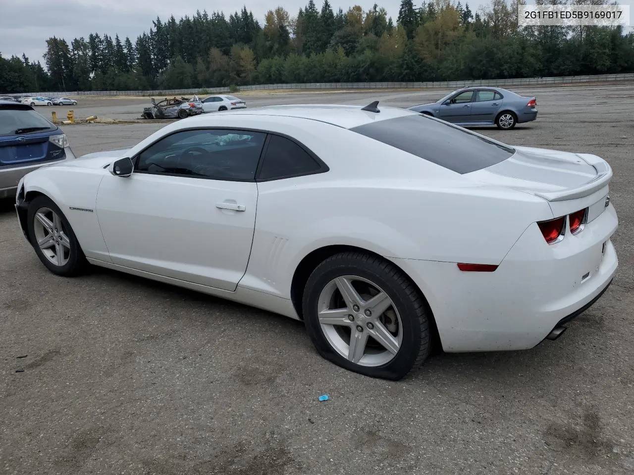 2G1FB1ED5B9169017 2011 Chevrolet Camaro Lt