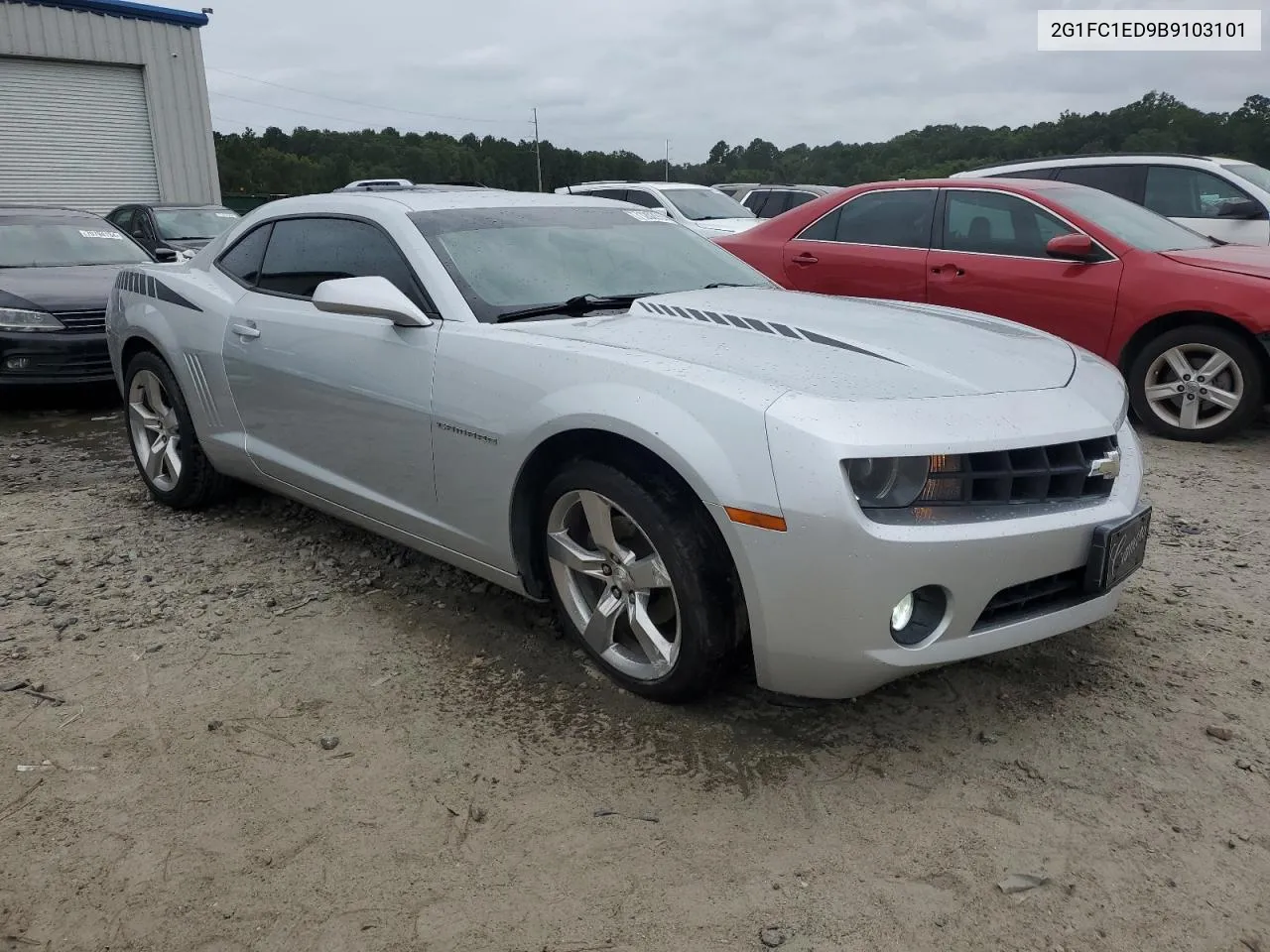 2G1FC1ED9B9103101 2011 Chevrolet Camaro Lt