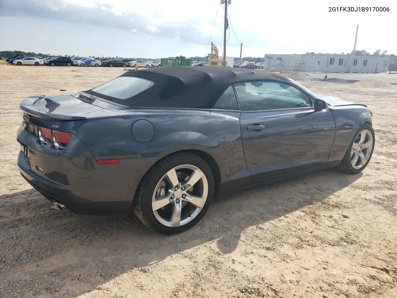 2G1FK3DJ1B9170006 2011 Chevrolet Camaro 2Ss