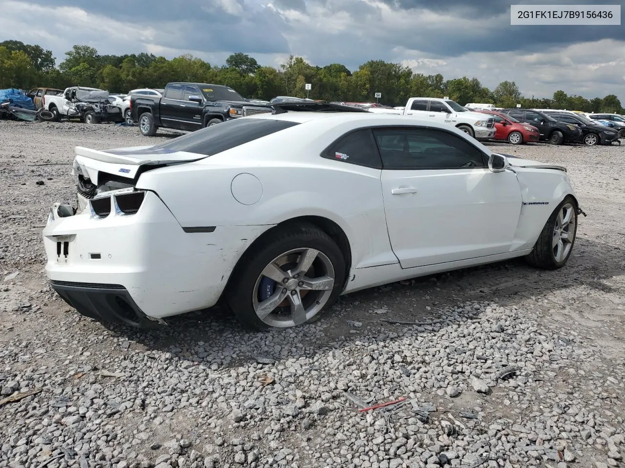 2G1FK1EJ7B9156436 2011 Chevrolet Camaro 2Ss