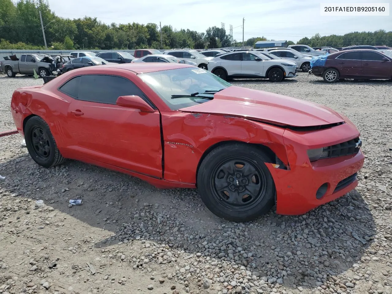 2G1FA1ED1B9205160 2011 Chevrolet Camaro Ls