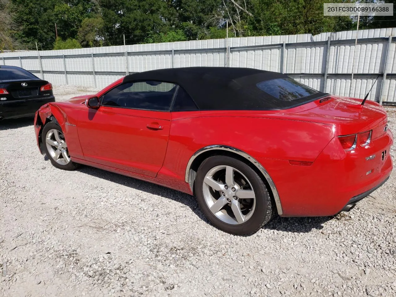 2011 Chevrolet Camaro Lt VIN: 2G1FC3DD0B9166388 Lot: 72069994