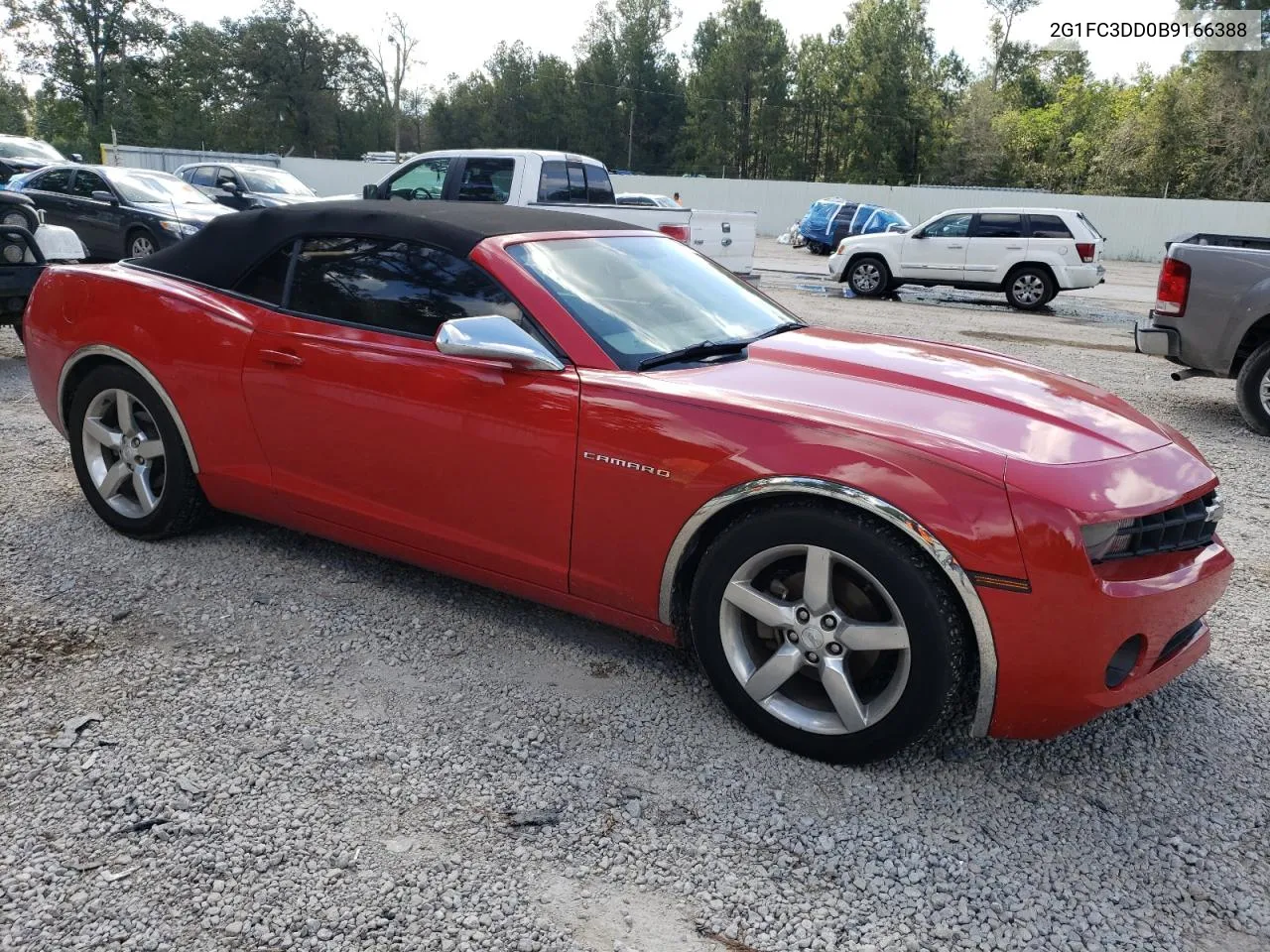 2011 Chevrolet Camaro Lt VIN: 2G1FC3DD0B9166388 Lot: 72069994