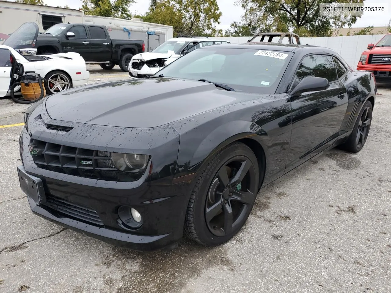 2011 Chevrolet Camaro 2Ss VIN: 2G1FT1EW8B9205376 Lot: 72422784