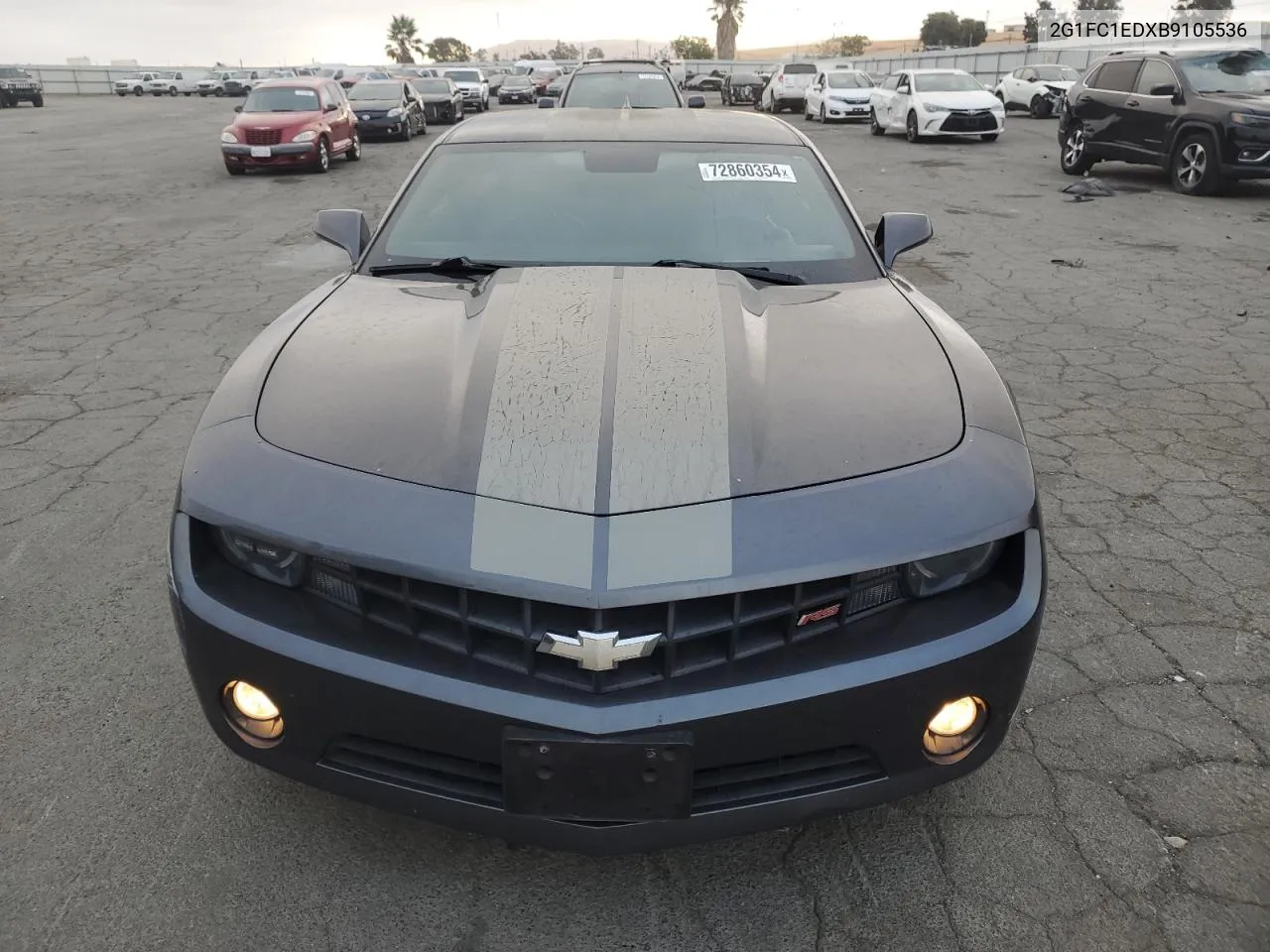 2011 Chevrolet Camaro Lt VIN: 2G1FC1EDXB9105536 Lot: 72860354