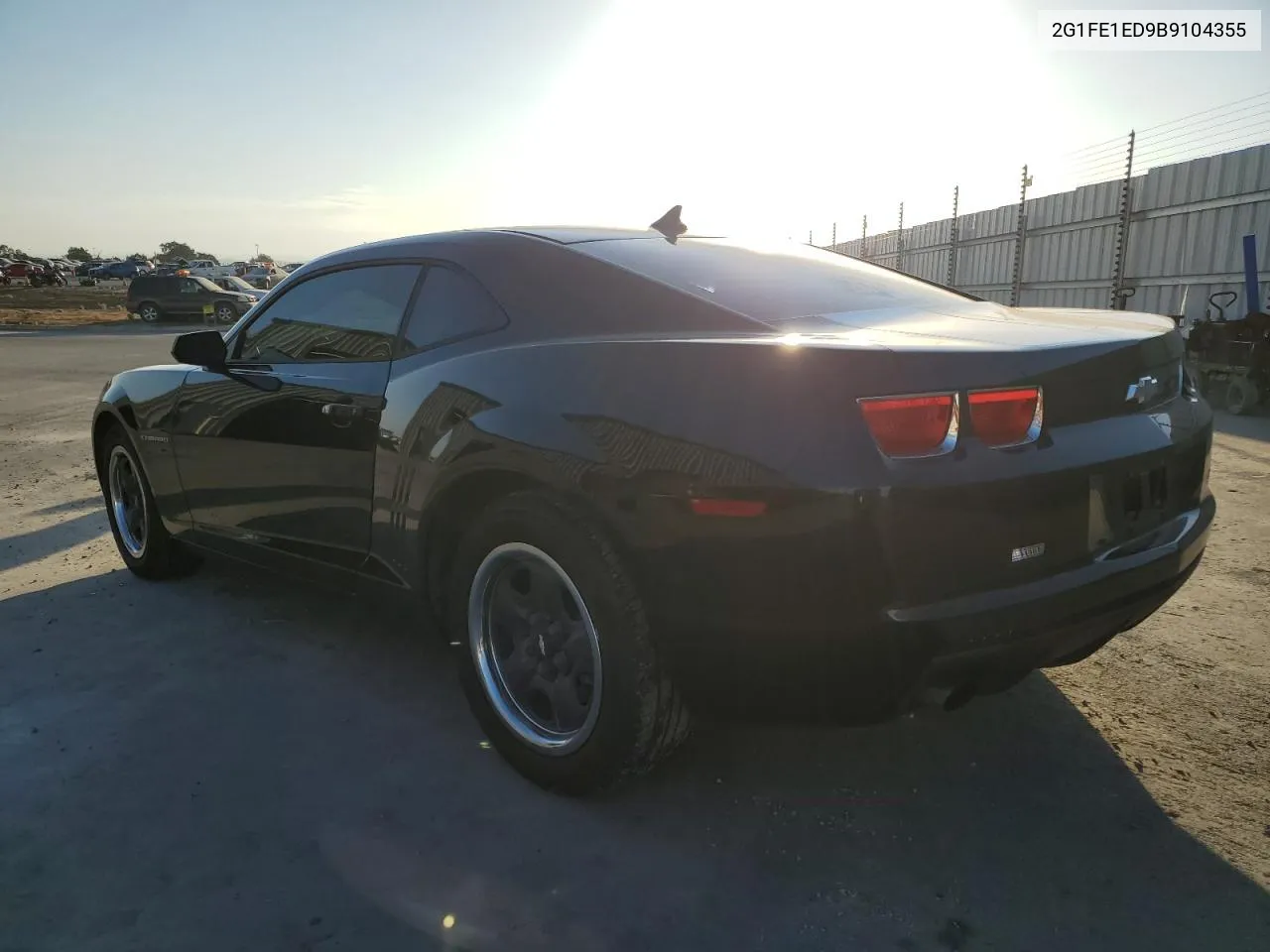 2011 Chevrolet Camaro Ls VIN: 2G1FE1ED9B9104355 Lot: 72928794