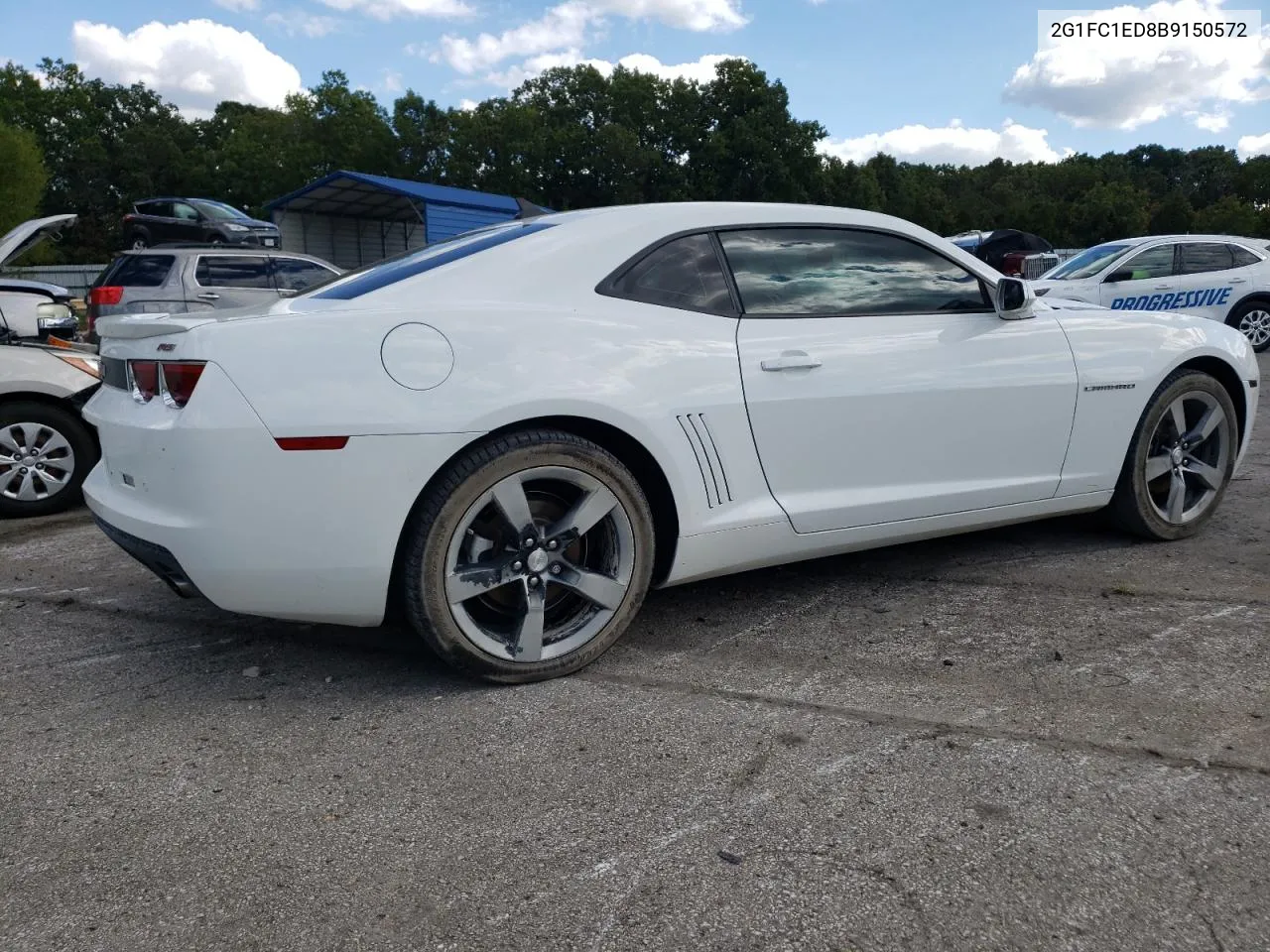 2G1FC1ED8B9150572 2011 Chevrolet Camaro Lt