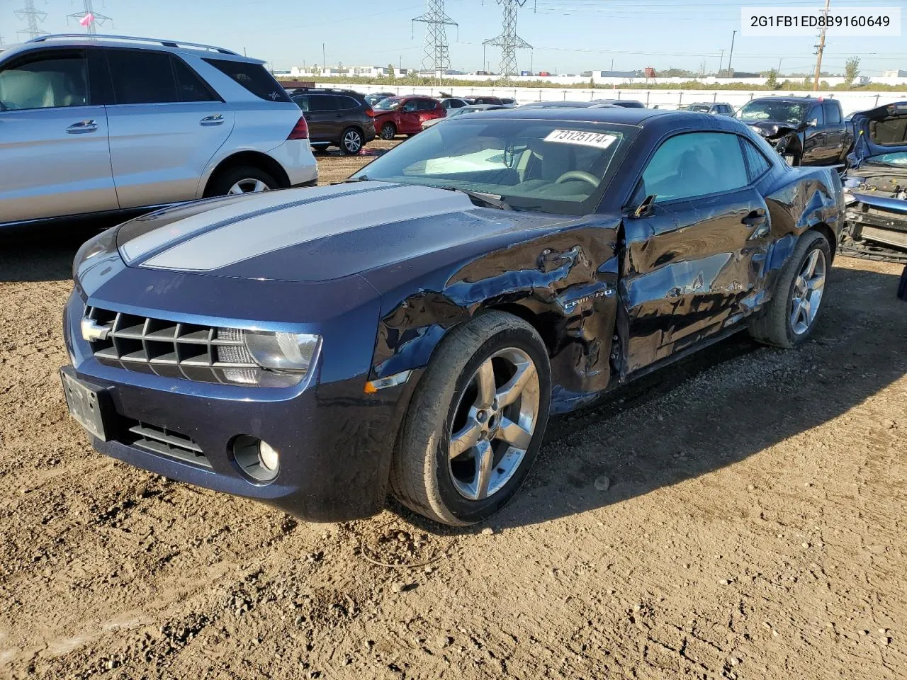 2G1FB1ED8B9160649 2011 Chevrolet Camaro Lt