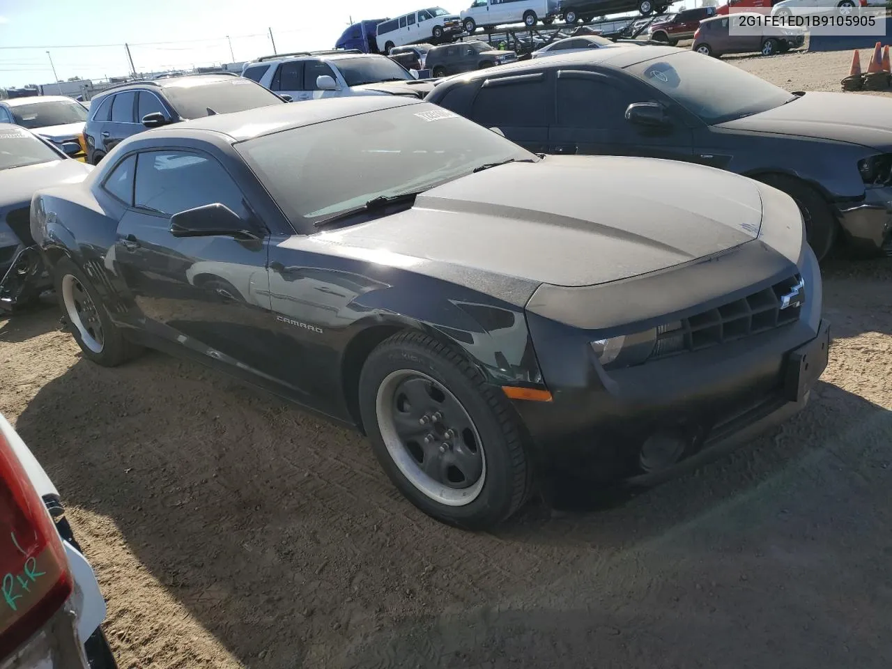 2011 Chevrolet Camaro Ls VIN: 2G1FE1ED1B9105905 Lot: 73251684