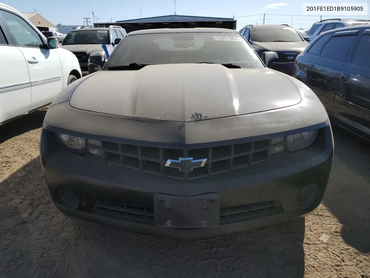 2G1FE1ED1B9105905 2011 Chevrolet Camaro Ls