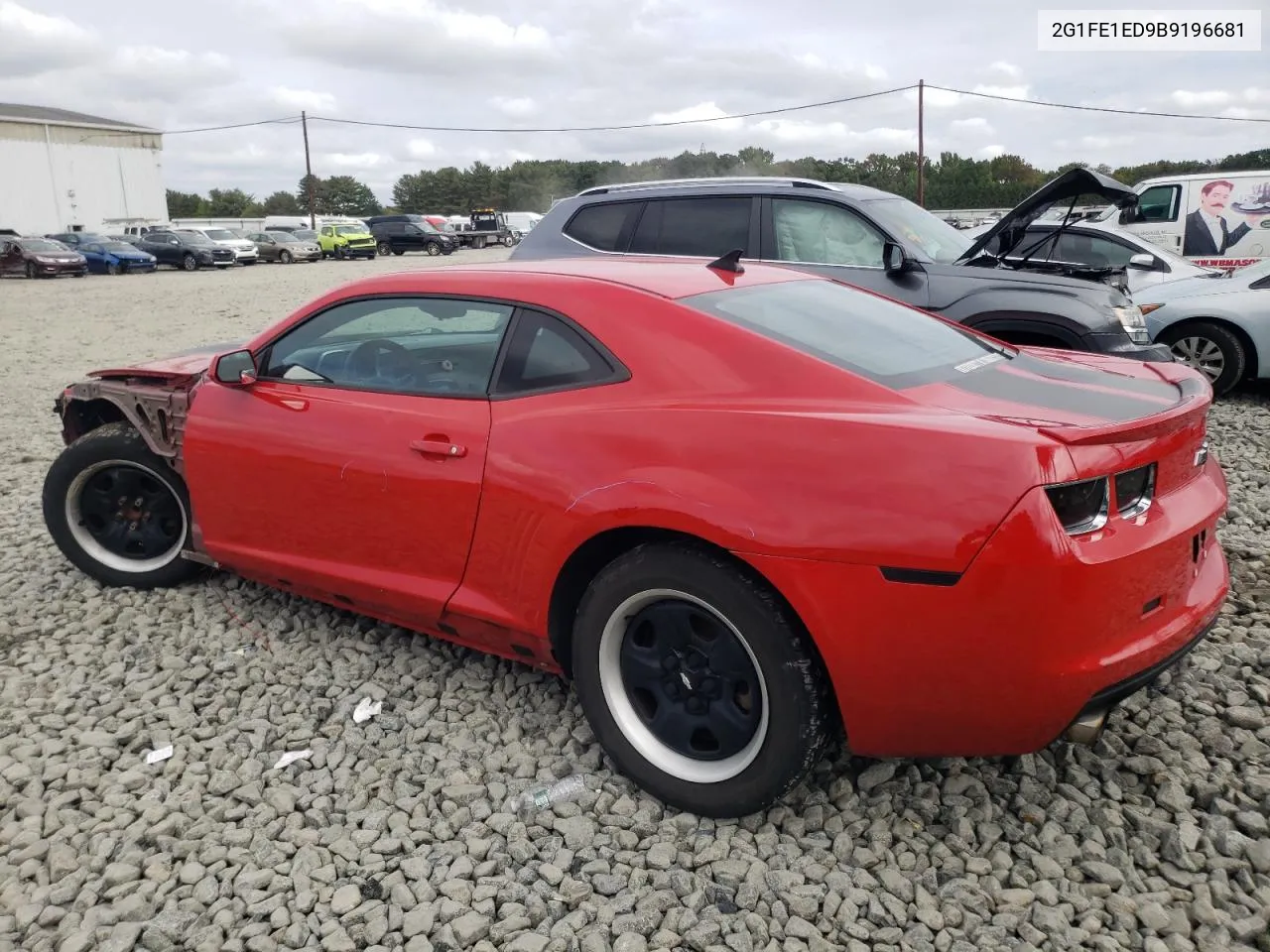 2011 Chevrolet Camaro Ls VIN: 2G1FE1ED9B9196681 Lot: 73581424