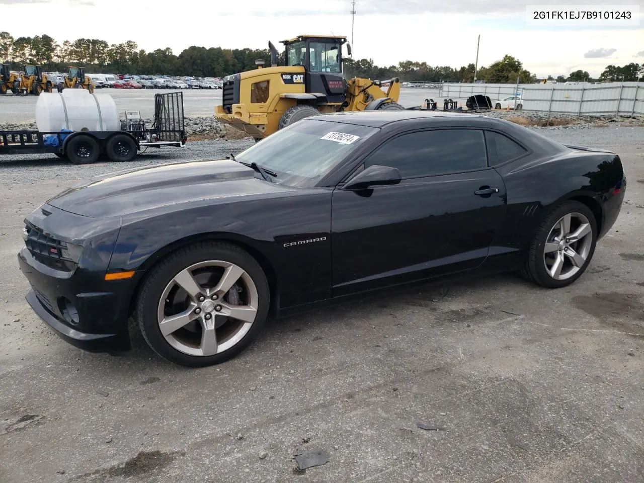 2011 Chevrolet Camaro 2Ss VIN: 2G1FK1EJ7B9101243 Lot: 73736274