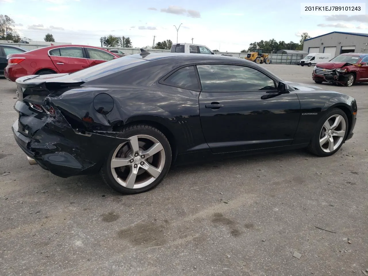 2G1FK1EJ7B9101243 2011 Chevrolet Camaro 2Ss